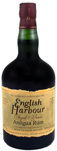 Picture of ENGLISH HARBOUR 5 YEAR RUM 750ML