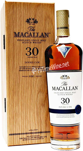 Picture of MACALLAN 30YR DOUBLE CASK 2021 43% 750ML HIGHLAND SINGLE MALT SCOTCH WHISKY