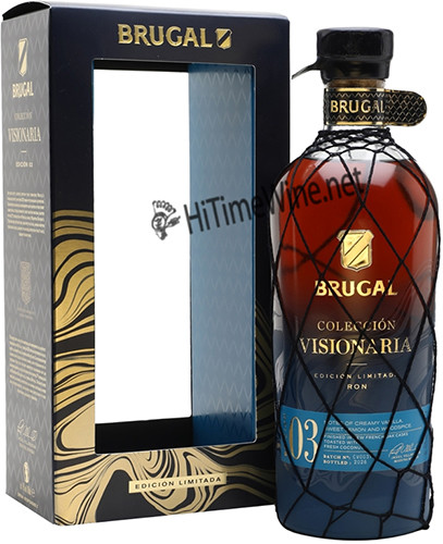 Picture of BRUGAL COLECCION VISIONARIA RUM EDITION 03 45% 700ML FINISHED IN TOASTED NEW FRENCH OAK CASKS