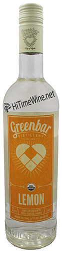 picture of TRU LEMON VODKA 750 MILLILITER BOTTLE; FROM GREENBAR DISTILLERY