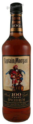Picture of CAPTAIN MORGAN 100 PROOF SPICED RUM 750ML