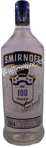 PICTURE OF SMIRNOFF VODKA 100 PROOF 1.75L ILLINOIS
