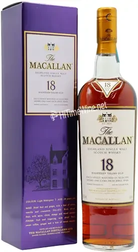 Picture of MACALLAN 18YR (2016) 43% 750ML HIGHLAND SINGLE MALT SCOTCH WHISKY