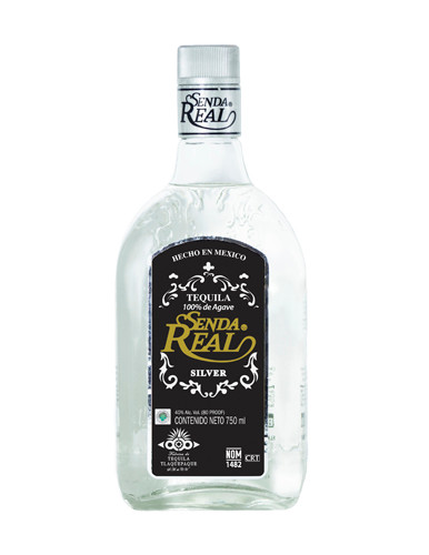Picture of SENDA REAL SILVER TEQUILA 750ML TASTY 100% AGAVE TEQUILA, AT A GREAT PRICE, LIGHTLY SWEET