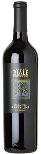 Picture of ROBERT BIALE 2020 ZINFANDEL \"PARTY LINE\" NORTH COAST 750mL