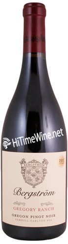 Picture of BERGSTROM 2017 PINOT NOIR \"GREGORY RANCH\" WILLAMETTE VALLEY 750mL
