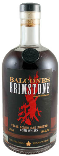 Picture of BALCONES BRIMSTONE SMOKED CORN WHISKY 750ML