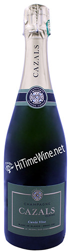 PICTURE OF CLAUDE CAZALS EXTRA BRUT CUVEE VIVE GRAND CRU BLANC DE BLANCS