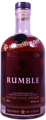 Picture of BALCONES RUMBLE LIQUEUR 750ML