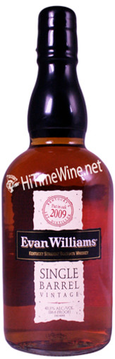 Picture of EVAN WILLIAMS SINGLE BARREL BOURBON 750ML