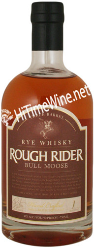 Picture of ROUGH RIDER BULL MOOSE RYE WHISKEY 750ML