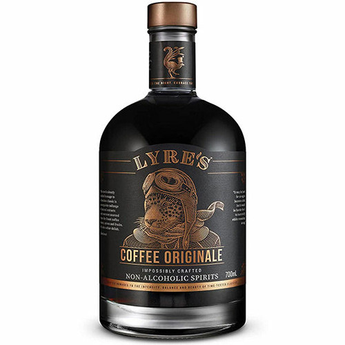 LYRES COFFEE ORIGINALE NON-ALCOHOLIC SPIRIT ALTERNATIVE, SINGLE 700ml BOTTLE.