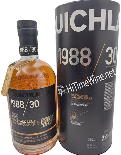 picture of BRUICHLADDICH RARE CASK SERIES 1988 30YR ISLAY SINGLE MALT SCOTCH WHISKY (SPECIAL ORDER 1 WEEK)