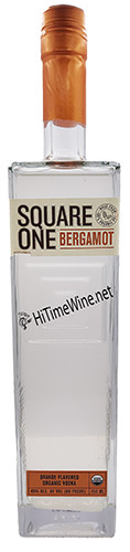 picture of SQUARE ONE ORGANIC BERGAMOT VODKA 40% 750ML
