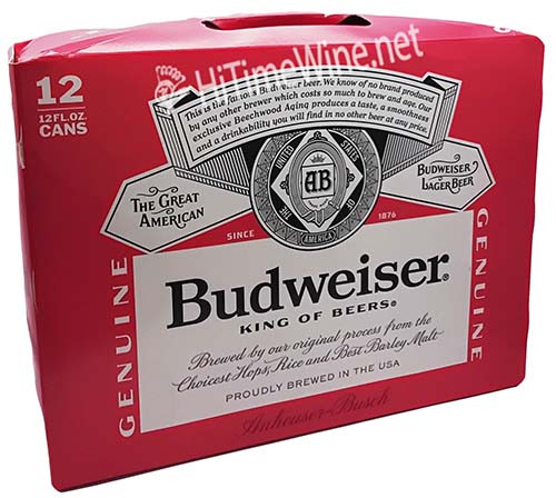 Picture of BUDWEISER 12 PACK 12OZ CANS