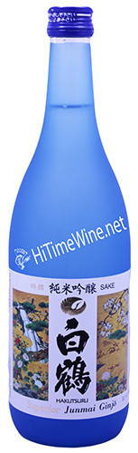 PICTURE OF HAKUTSURU JUNMAI GINJO SAKE 720 MILLILTER BOTTLE