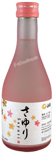 Picture of HAKUTSURU SAYURI NIGORI SAKE 300ML ** HALF BOTTLE**  -A3-