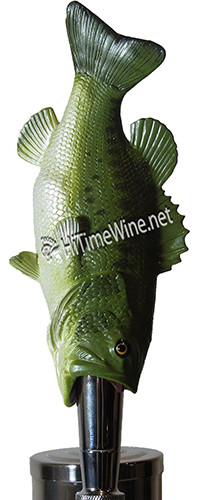 PICTURE OF MOPTREK BLES LARGE MOUTH BASS FISH TAP HANDLE