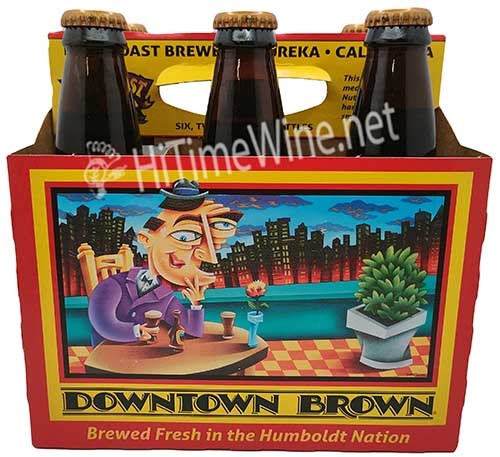 Picture of LOST COAST DOWNTOWN BROWN 12OZ 6 PACK BOTTLES