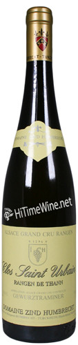 Picture of ZIND HUMBRECHT GEWURZTRAMINER RANGEN CLOS SAINT URBAIN GRAND CRU