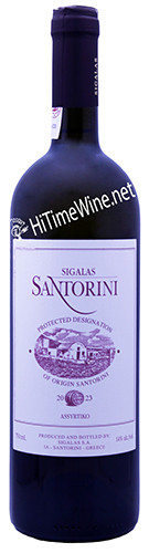 PICTURE OF SIGALAS 2023 ASSYRTIKO, SANTORINI, GREECE