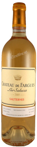 Picture of CHATEAU DE FARGUES 2005 SAUTERNES 750ML
