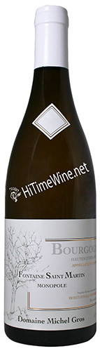 Picture of MICHEL GROS BOURGOGNE BLANC HAUTES COTES DE NUITS FONTAINE SAINT MARTIN