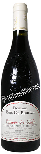 Picture of CHATEAU BOIS DE BOURSAN 2012 CHATEAUNEUF DU PAPE CUVEE DES FELIX