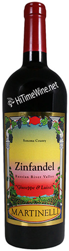 Picture of MARTINELLI 2020 ZINFANDEL \"GUISEPPE AND LUISA\" RUSSIAN RIVER VALLEY 750mL