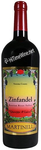 Picture of MARTINELLI ZINFANDEL "GUISEPPE AND LUISA" RUSSIAN RIVER VALLEY 750mL