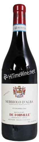 Picture of DE FORVILLE NEBBIOLO D'ALBA "SAN ROCCO"