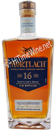 picture of MORTLACH 16 YEAR, DISTILLERY EDITION; 43.4%, 750ML, SINGLE MALT SCOTCH WHISKY