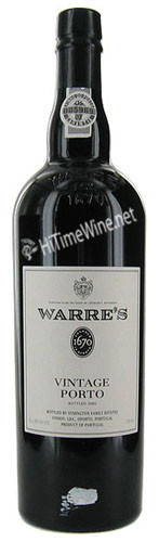 Picture of WARRE\'S VINTAGE  PORT