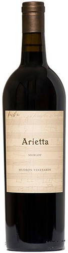 ARIETTA 2021 MERLOT "HUDSON VINEYARD" NAPA VALLEY 750mL