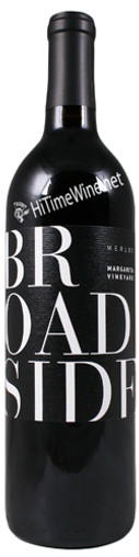Picture of BROADSIDE MERLOT \"MARGARITA\" PASO ROBLES 750mL