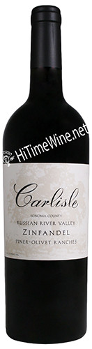 Picture of CARLISLE 2019 ZINFANDEL \"PINER-OLIVET\" RUSSIAN RIVER VALLEY 750mL