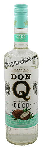 PICTURE OF DON Q COCONUT RUM 750 MILLILITER BOTTLE