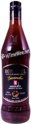 Picture of AREHUCAS RON MIEL GUANCHE HONEY RUM 750ML