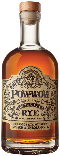 Picture of POW WOW BOTANICAL RYE WHISKEY 750ML
