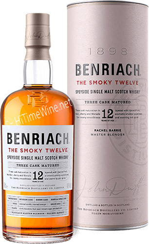 Picture of BENRIACH 16YR THREE CASK MATURED 750ML BOURBON, SHERRY & VIRGIN OAK CASKS