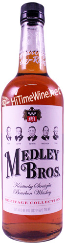Picture of MEDLEY BROS 102PF KENTUCKY STRAIGHT  WHISKEY 750 HERITAGE COLLECTION