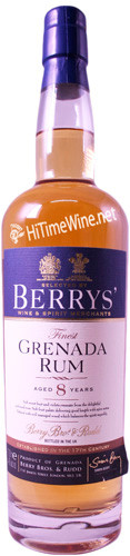 Picture of BERRY BROS & RUDD 8 YEAR GRENADA RUM 750ML