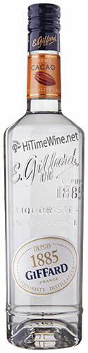 Picture of GIFFARD WHITE CACAO LIQUEUR 25% 750ML