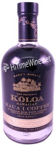 Picture of KOLOA KAUAI COFFEE RUM LIQUEUR 750ML