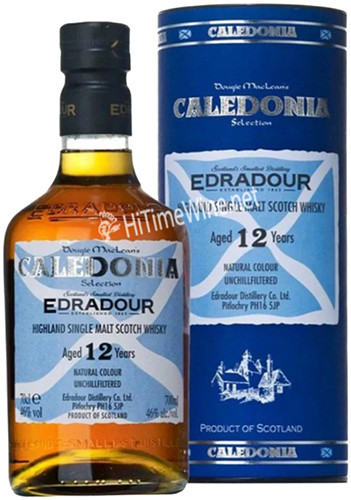 Picture of EDRADOUR DOUGIE MACLEANS CALEDONIA SELECT 12 YEAR 46% 700ML HIGHLAND SINGLE MALT SCOTCH WHISKY