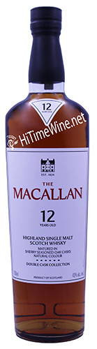 picture of MACALLAN DOUBLE CASK; 12 YEAR; 750ML HIGHLAND SINGLE MALT SCOTCH WHISKY