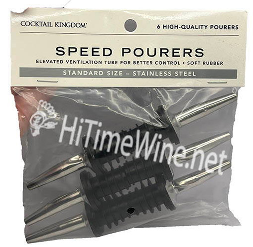 Picture of SPEED POURER STAINLESS STEEL 6 pack