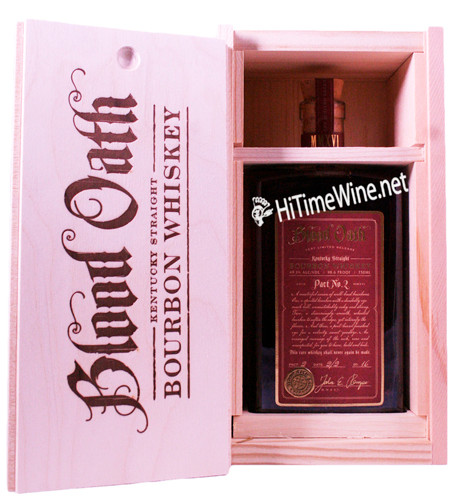 Picture of BLOOD OATH PACT NO.2 KENTUCKY STRAIGHT BOURBON WHISKEY 750 98.6PF