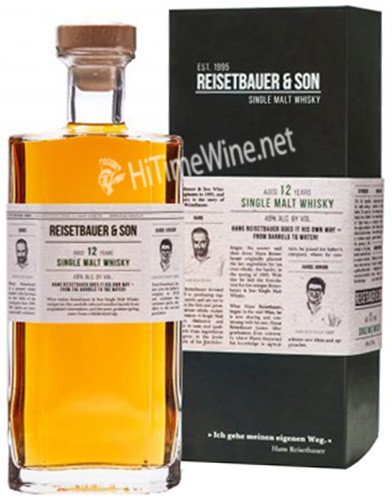 Picture of REISETBAUER & SONS 12 YEAR SINGLE MALT WHISKY 48% AUSTRIA