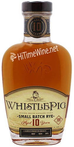 Picture of WHISTLEPIG 10 YEAR RYE WHISKEY 375ML VERMONT STRAIGHT RYE WHISKEY